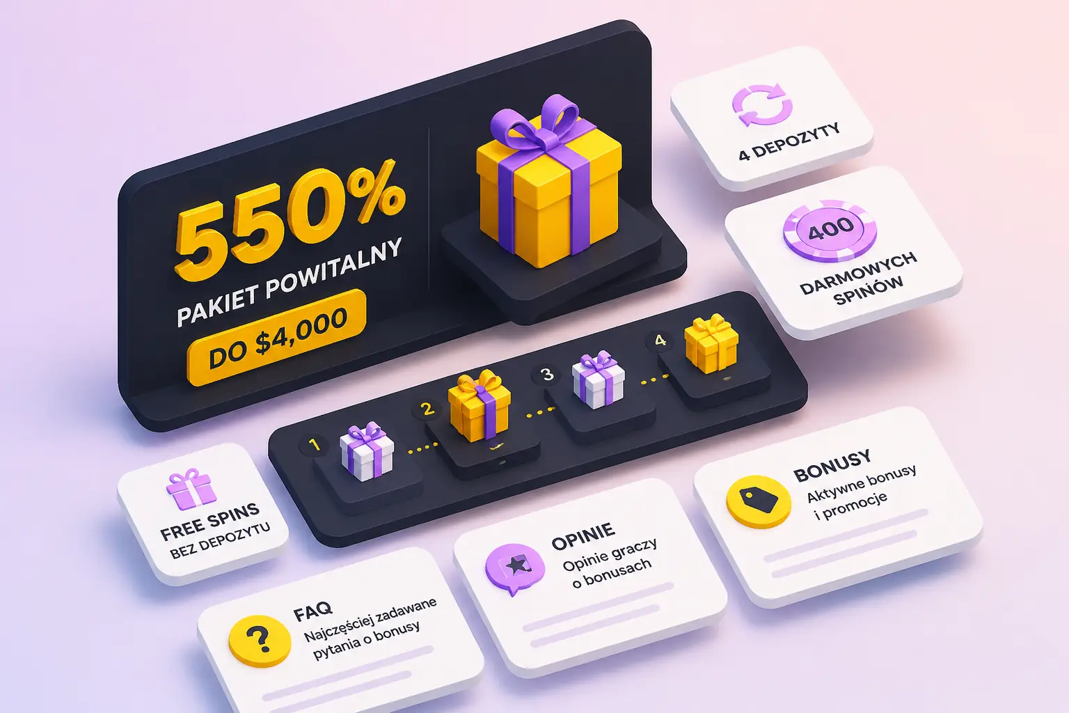 iWild Casino pakiet powitalny